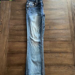 Miss me jeans size 28 Regular, worn once, curvy style